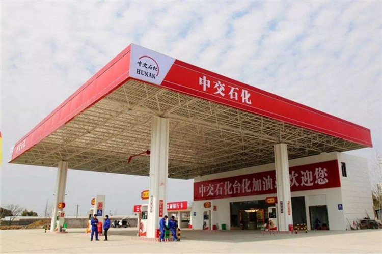 迪庆加油站钢结构网架案例6